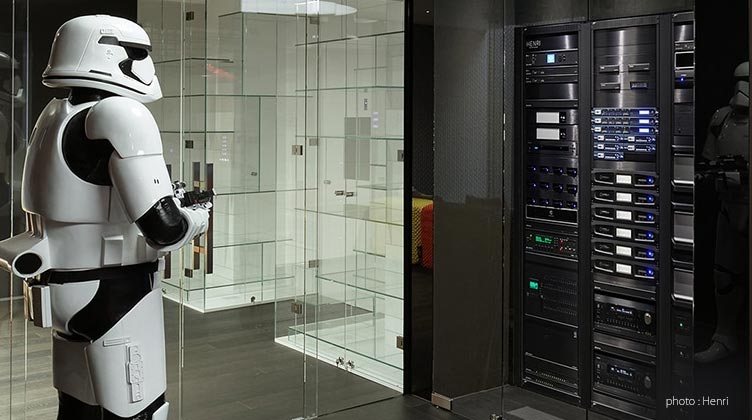 Racks et baies techniques 19" pour home-cinéma